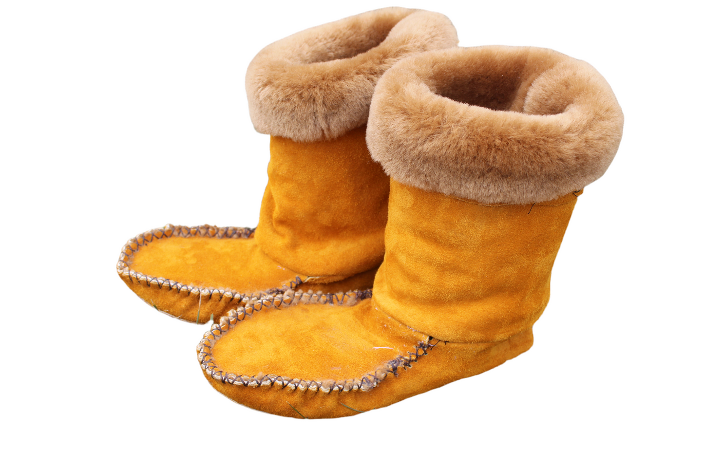 Sheepskin Cuff Boots