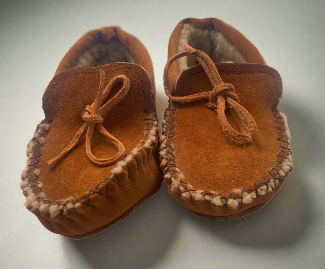 Suede Sheepskin Slippers   Canada