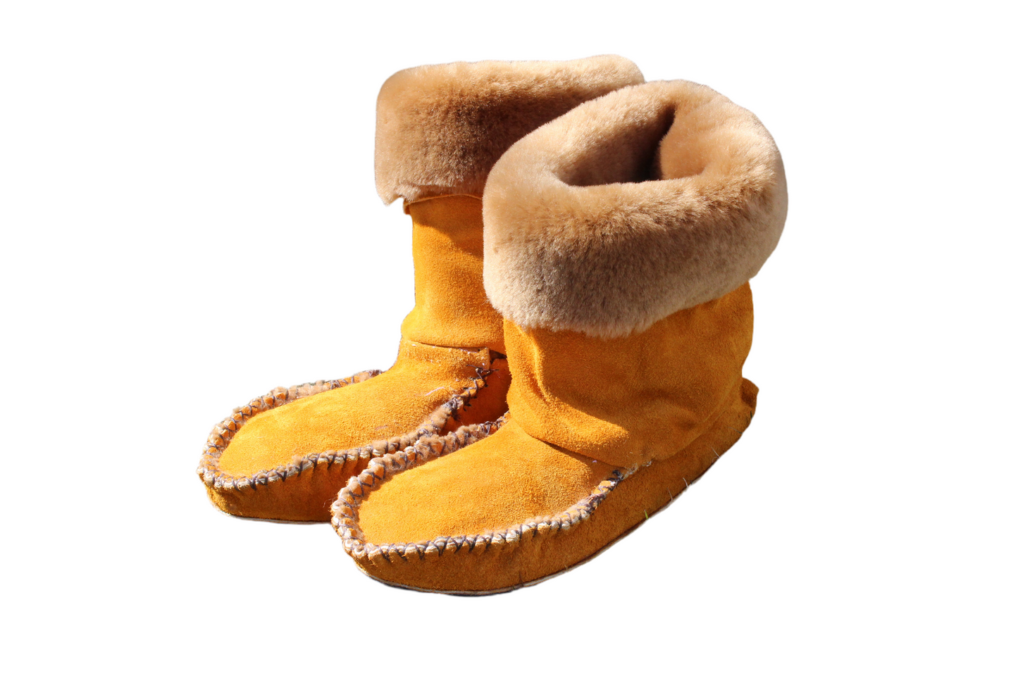 Sheepskin Cuff Boots