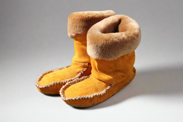 Sheepskin Cuff Boots