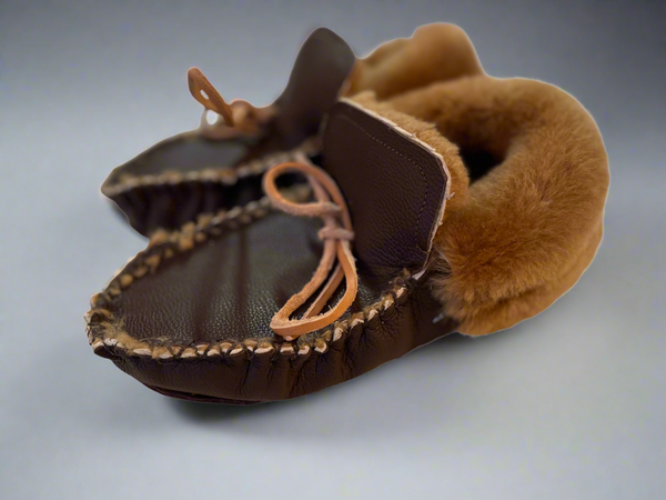 The Sheepskin Cuff Slipper