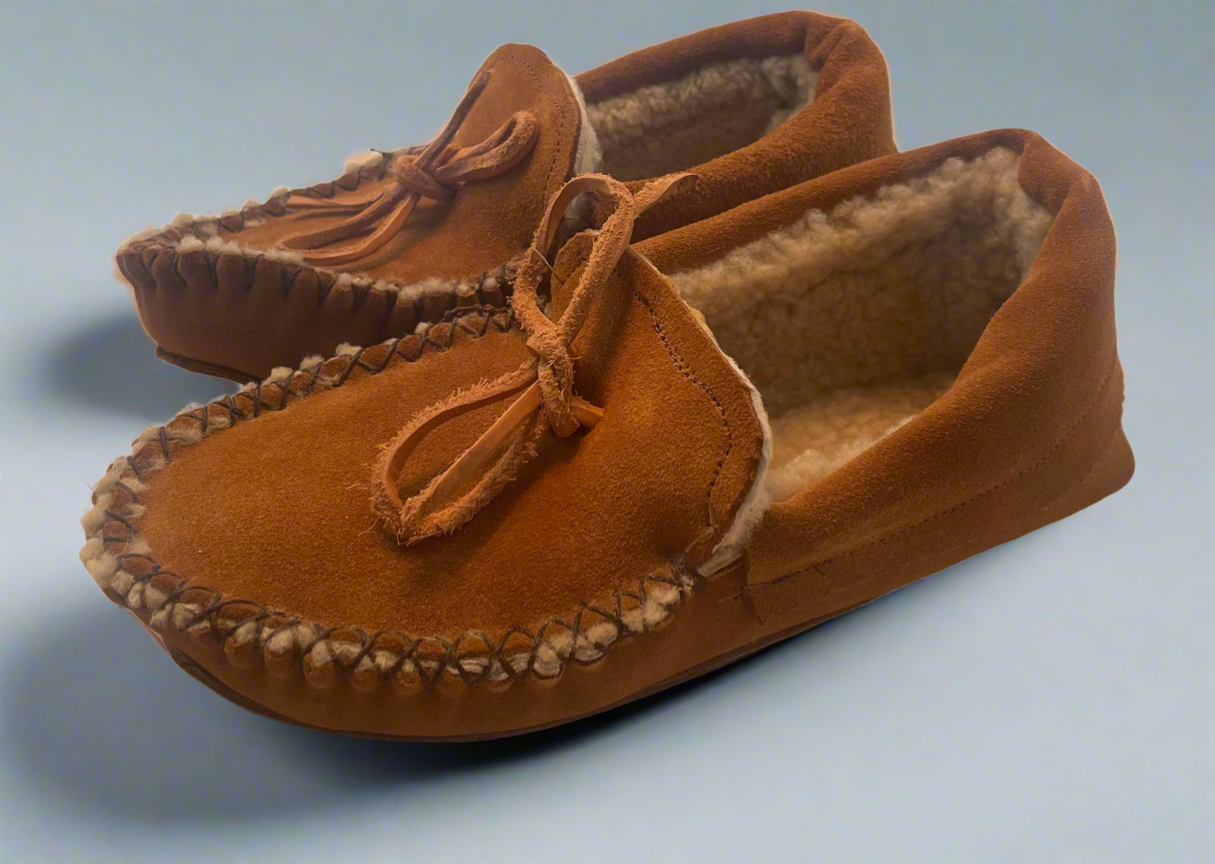 Suede Sheepskin Slippers   Canada