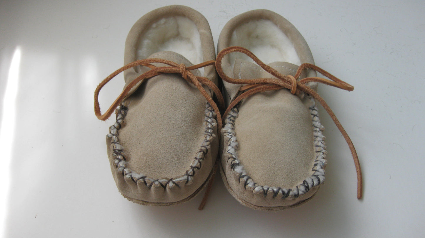 Suede Sheepskin Slippers   Canada